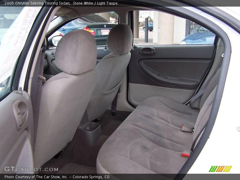 Stone White / Light Taupe 2005 Chrysler Sebring Touring Sedan