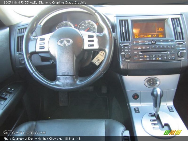 Diamond Graphite Gray / Graphite 2005 Infiniti FX 35 AWD