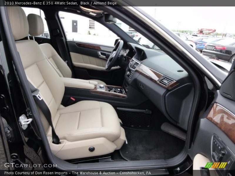 Black / Almond Beige 2010 Mercedes-Benz E 350 4Matic Sedan