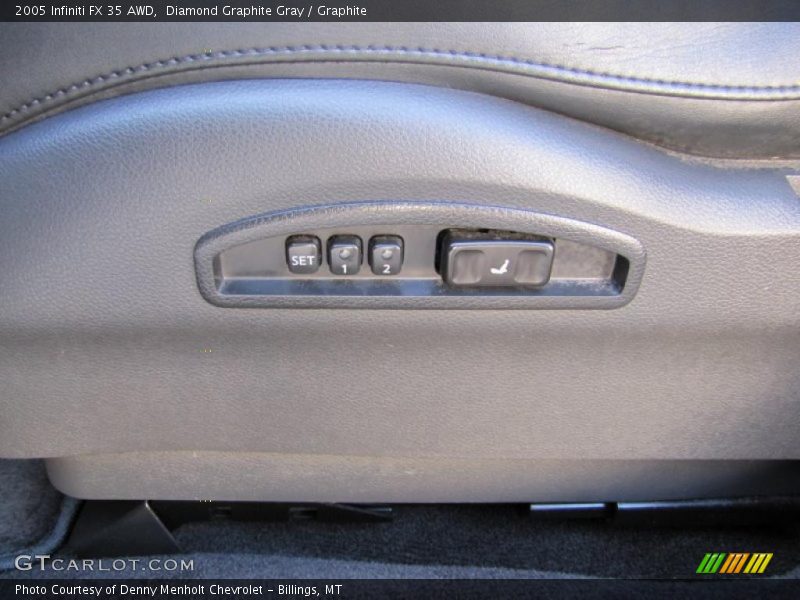 Diamond Graphite Gray / Graphite 2005 Infiniti FX 35 AWD