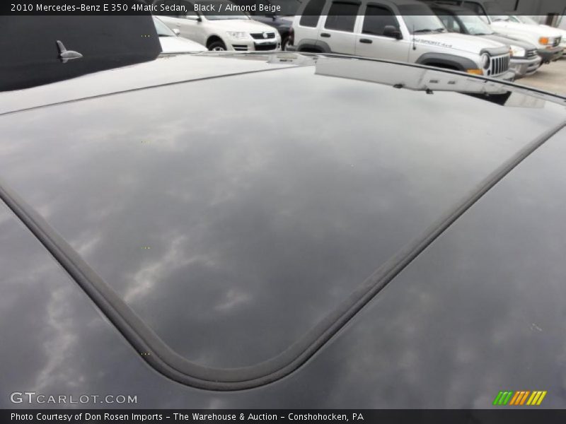 Black / Almond Beige 2010 Mercedes-Benz E 350 4Matic Sedan
