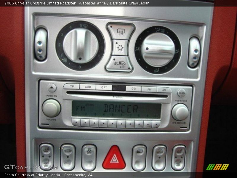 Controls of 2006 Crossfire Limited Roadster