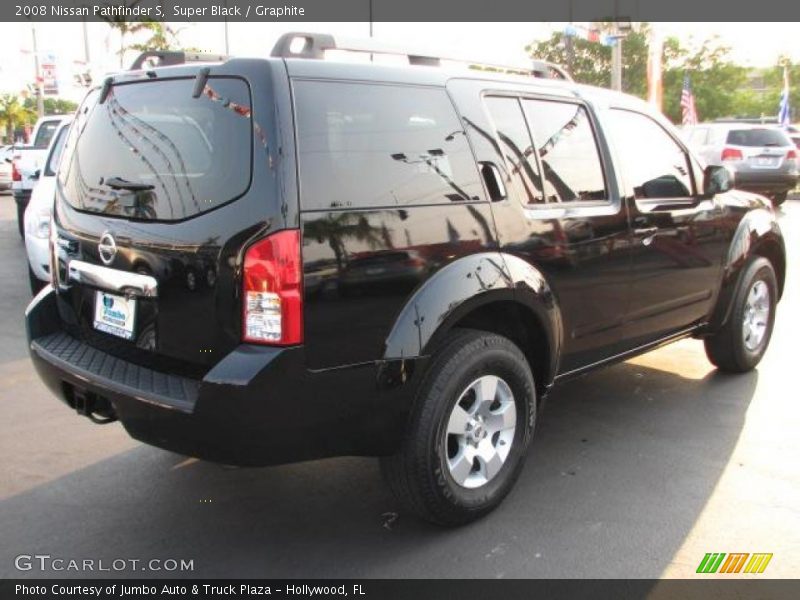 Super Black / Graphite 2008 Nissan Pathfinder S