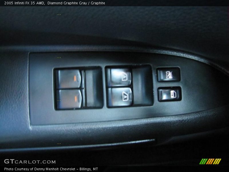 Diamond Graphite Gray / Graphite 2005 Infiniti FX 35 AWD