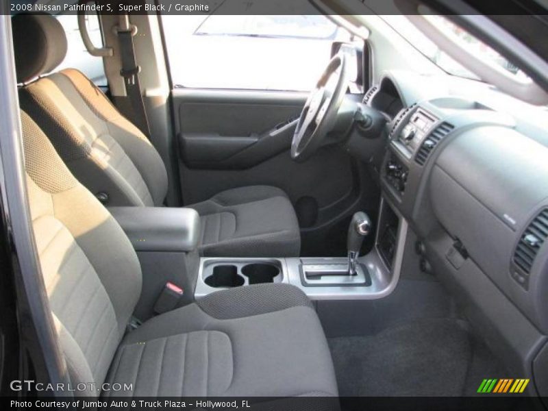 Super Black / Graphite 2008 Nissan Pathfinder S