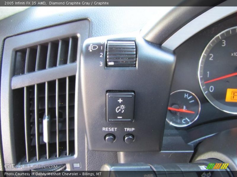 Diamond Graphite Gray / Graphite 2005 Infiniti FX 35 AWD