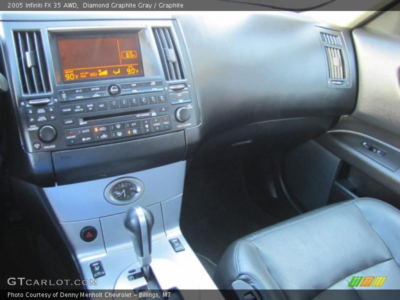 Diamond Graphite Gray / Graphite 2005 Infiniti FX 35 AWD