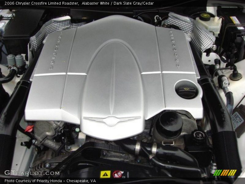  2006 Crossfire Limited Roadster Engine - 3.2 Liter SOHC 18-Valve V6