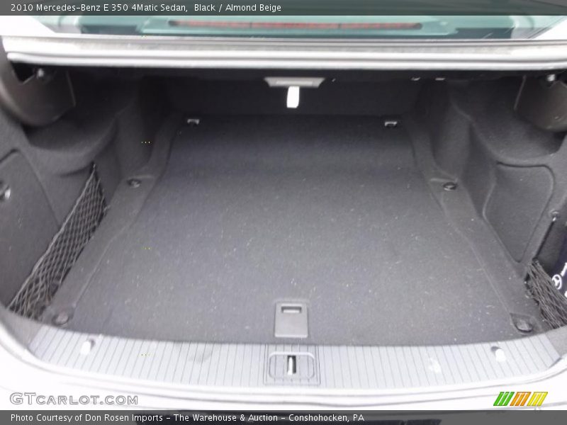Black / Almond Beige 2010 Mercedes-Benz E 350 4Matic Sedan