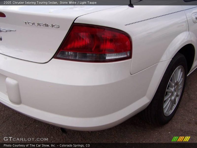 Stone White / Light Taupe 2005 Chrysler Sebring Touring Sedan