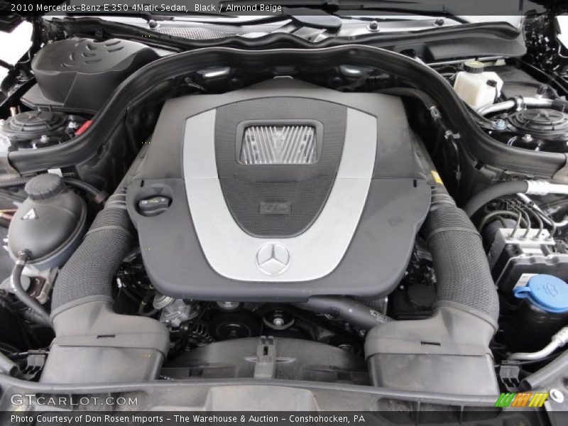 Black / Almond Beige 2010 Mercedes-Benz E 350 4Matic Sedan