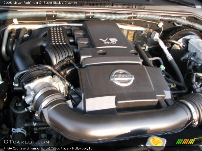 Super Black / Graphite 2008 Nissan Pathfinder S