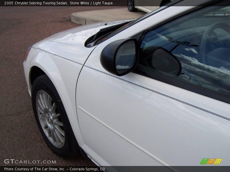 Stone White / Light Taupe 2005 Chrysler Sebring Touring Sedan