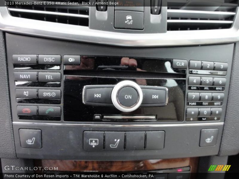 Black / Almond Beige 2010 Mercedes-Benz E 350 4Matic Sedan