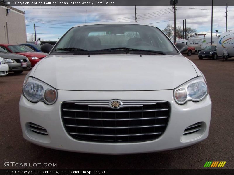 Stone White / Light Taupe 2005 Chrysler Sebring Touring Sedan