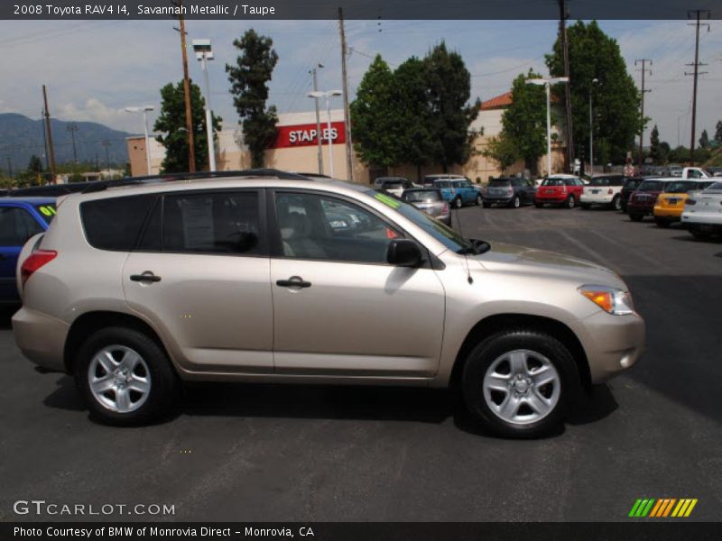Savannah Metallic / Taupe 2008 Toyota RAV4 I4