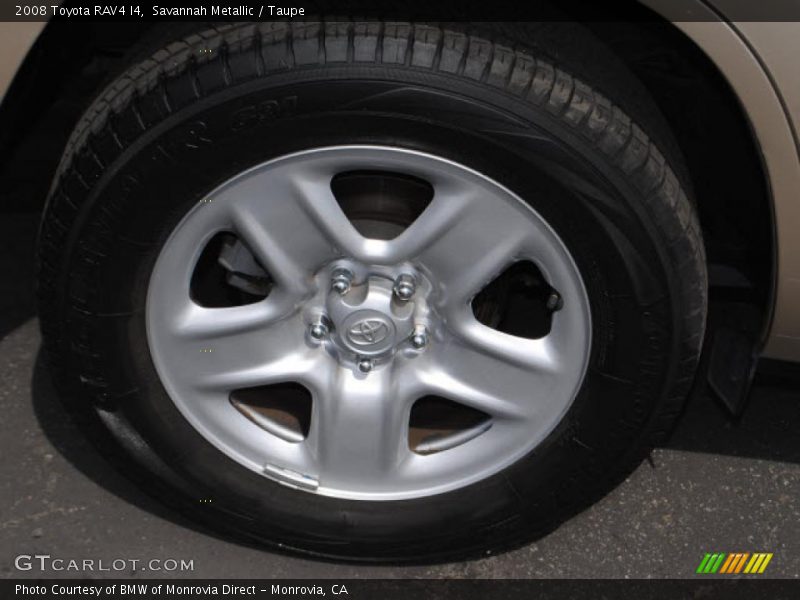 Savannah Metallic / Taupe 2008 Toyota RAV4 I4
