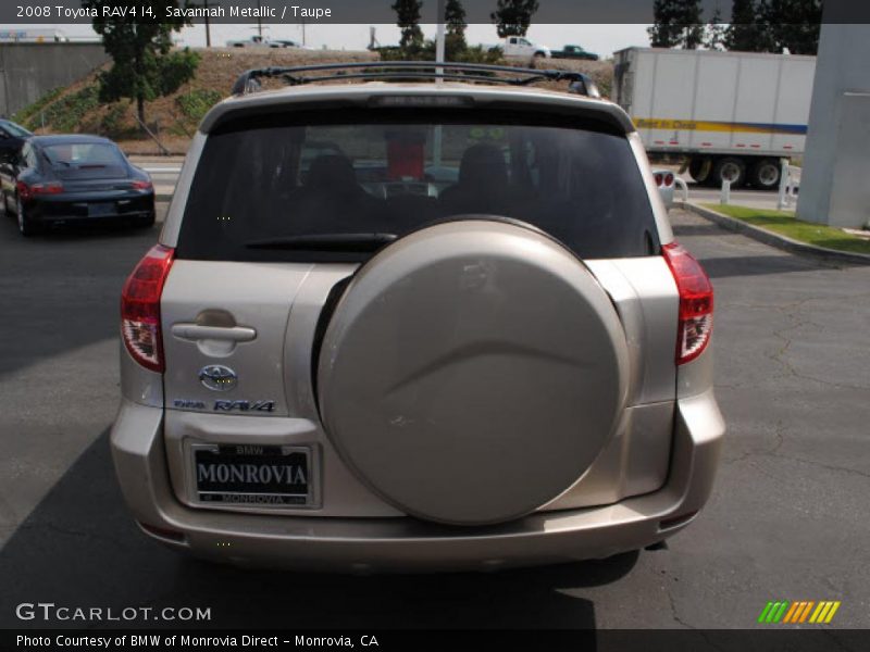 Savannah Metallic / Taupe 2008 Toyota RAV4 I4
