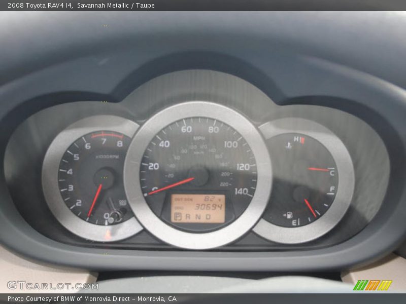 Savannah Metallic / Taupe 2008 Toyota RAV4 I4