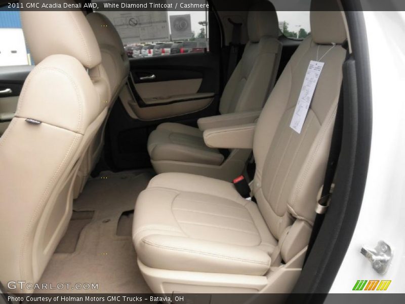  2011 Acadia Denali AWD Cashmere Interior