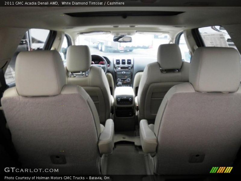 White Diamond Tintcoat / Cashmere 2011 GMC Acadia Denali AWD