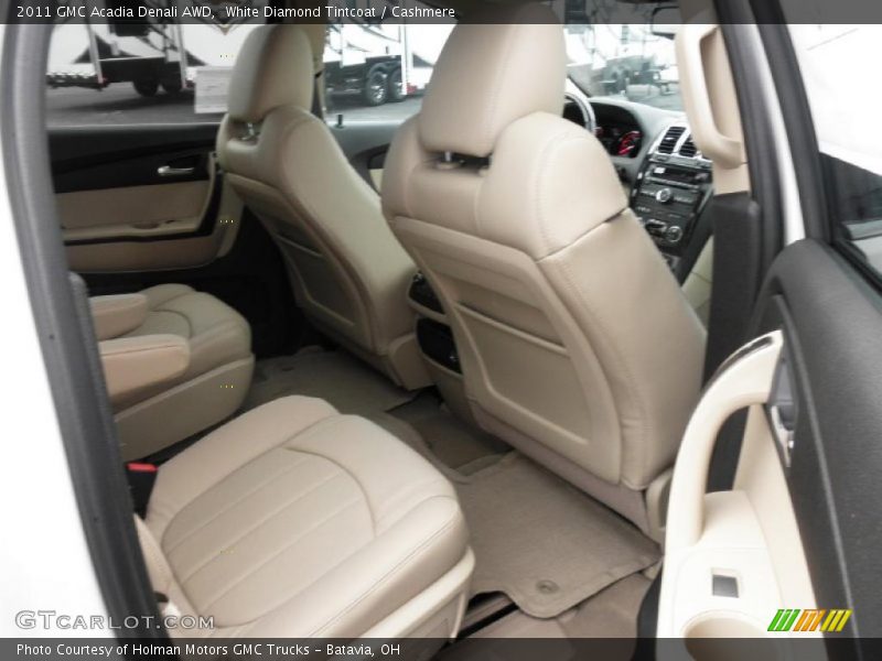 White Diamond Tintcoat / Cashmere 2011 GMC Acadia Denali AWD