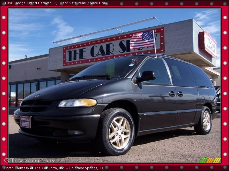 Dark Slate Pearl / Slate Gray 1998 Dodge Grand Caravan ES