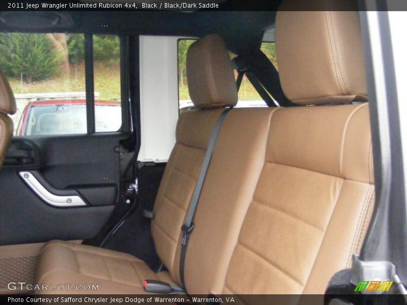 Black / Black/Dark Saddle 2011 Jeep Wrangler Unlimited Rubicon 4x4