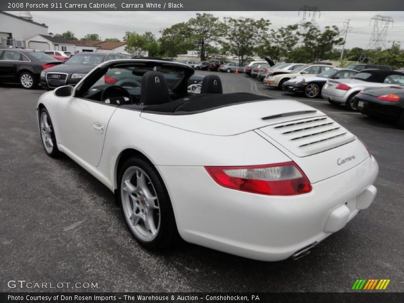  2008 911 Carrera Cabriolet Carrara White