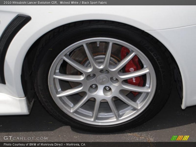  2010 Lancer Evolution GSR Wheel