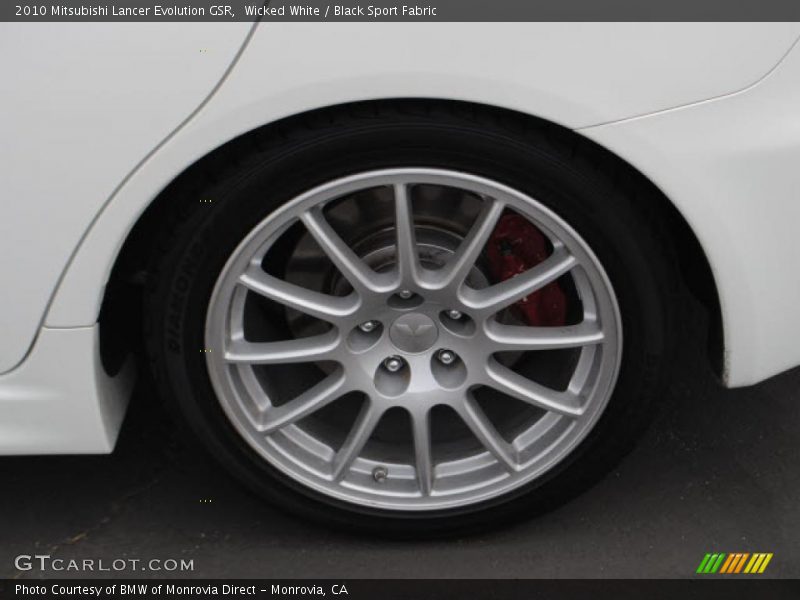  2010 Lancer Evolution GSR Wheel