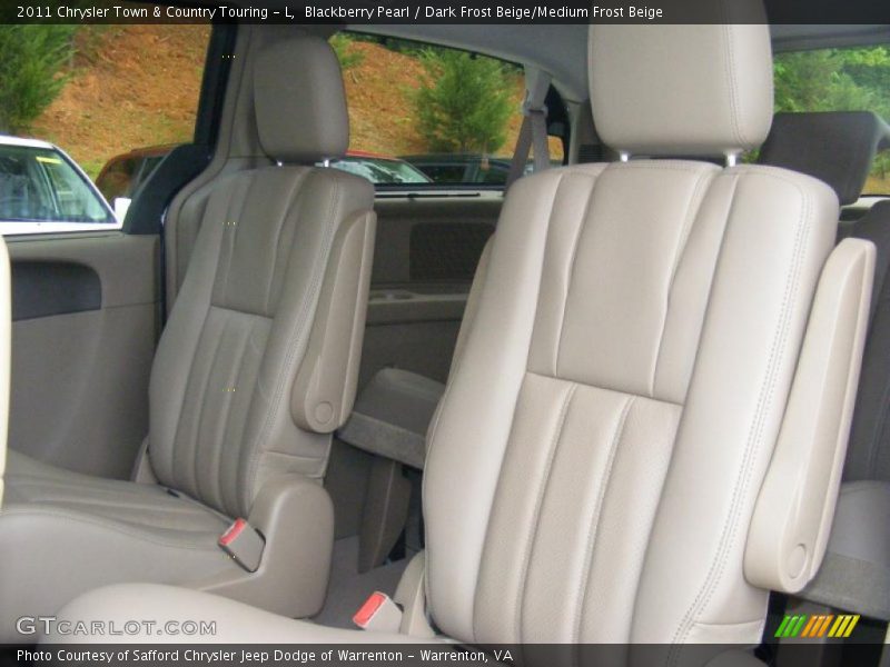 Blackberry Pearl / Dark Frost Beige/Medium Frost Beige 2011 Chrysler Town & Country Touring - L