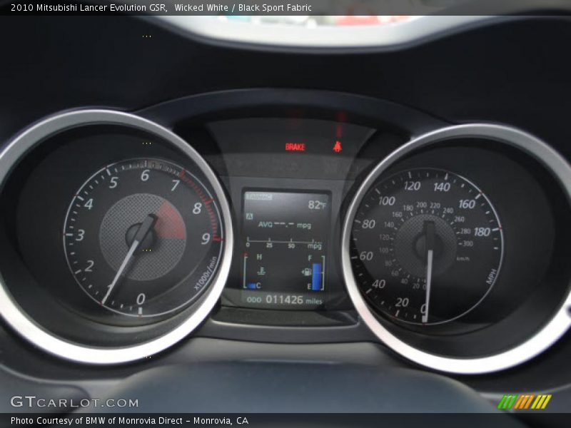  2010 Lancer Evolution GSR GSR Gauges
