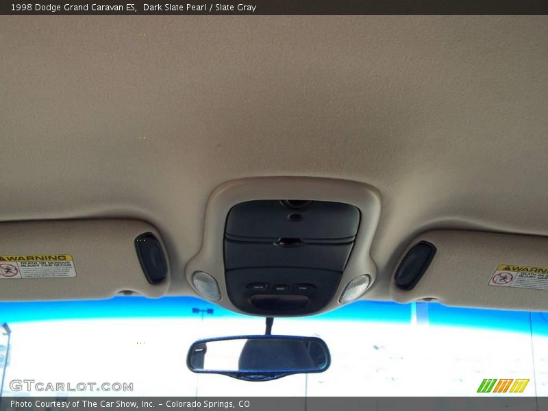 Dark Slate Pearl / Slate Gray 1998 Dodge Grand Caravan ES