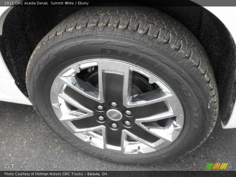 Summit White / Ebony 2011 GMC Acadia Denali