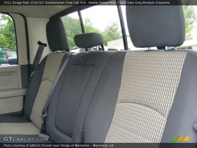 Hunter Green Pearl / Dark Slate Gray/Medium Graystone 2011 Dodge Ram 1500 SLT Outdoorsman Crew Cab 4x4