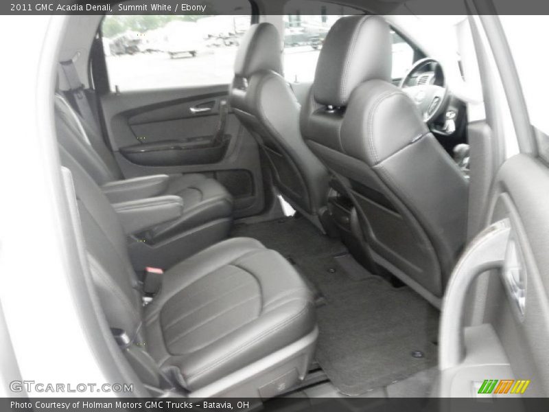 Summit White / Ebony 2011 GMC Acadia Denali