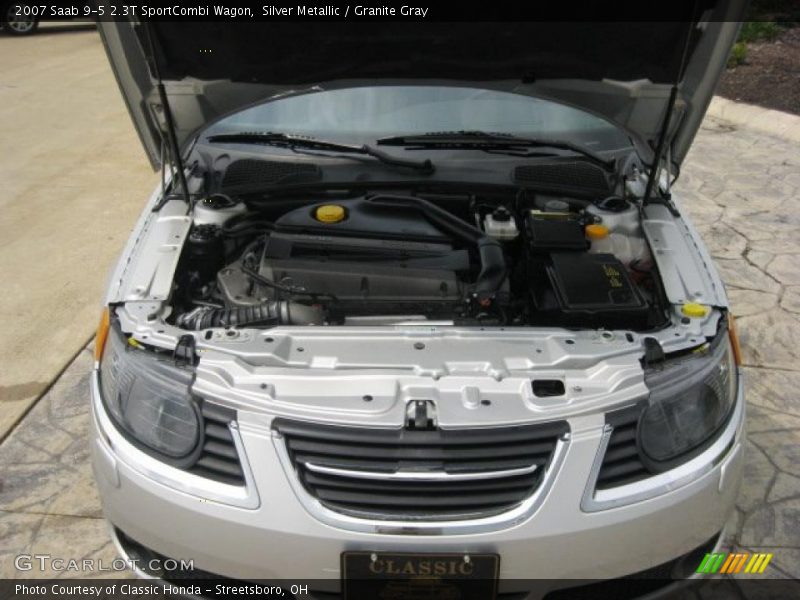 Silver Metallic / Granite Gray 2007 Saab 9-5 2.3T SportCombi Wagon
