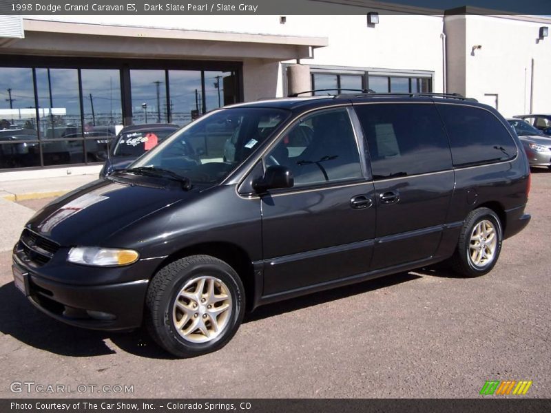 Dark Slate Pearl / Slate Gray 1998 Dodge Grand Caravan ES