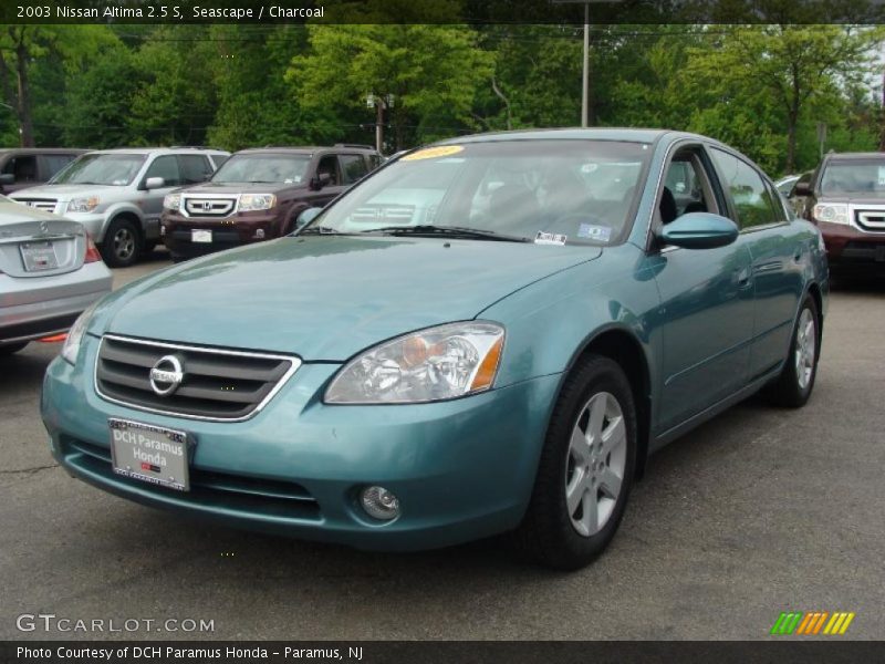 Seascape / Charcoal 2003 Nissan Altima 2.5 S