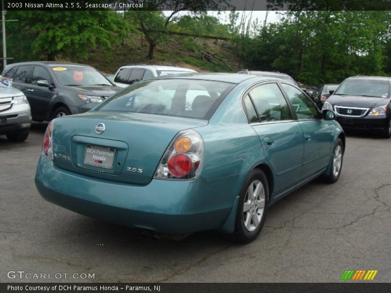 Seascape / Charcoal 2003 Nissan Altima 2.5 S