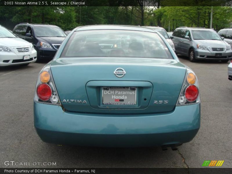 Seascape / Charcoal 2003 Nissan Altima 2.5 S