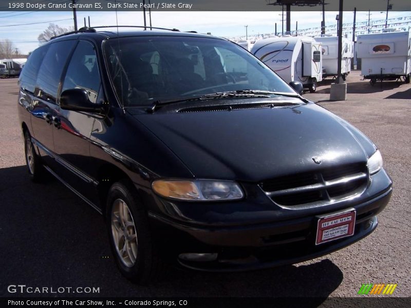 Dark Slate Pearl / Slate Gray 1998 Dodge Grand Caravan ES