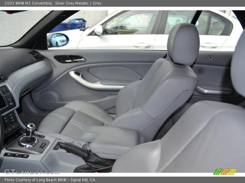  2003 M3 Convertible Grey Interior