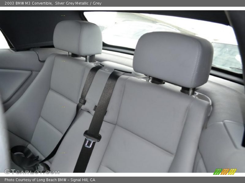  2003 M3 Convertible Grey Interior