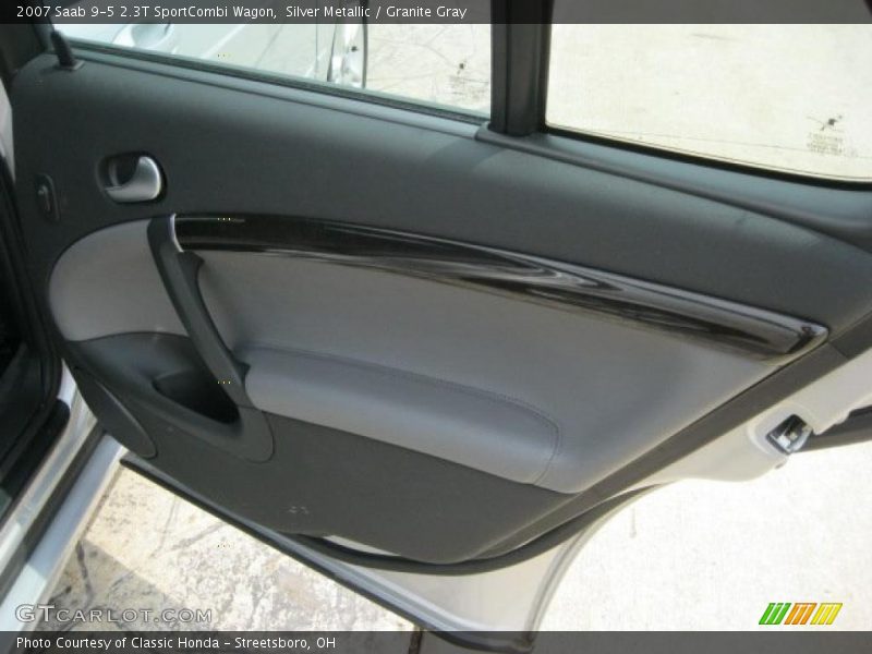 Silver Metallic / Granite Gray 2007 Saab 9-5 2.3T SportCombi Wagon