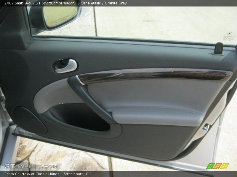 Silver Metallic / Granite Gray 2007 Saab 9-5 2.3T SportCombi Wagon