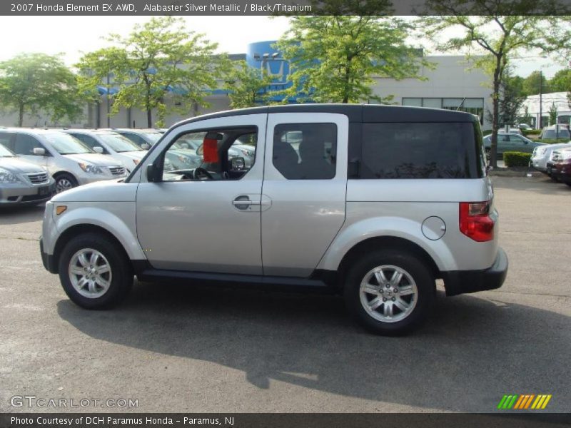 Alabaster Silver Metallic / Black/Titanium 2007 Honda Element EX AWD