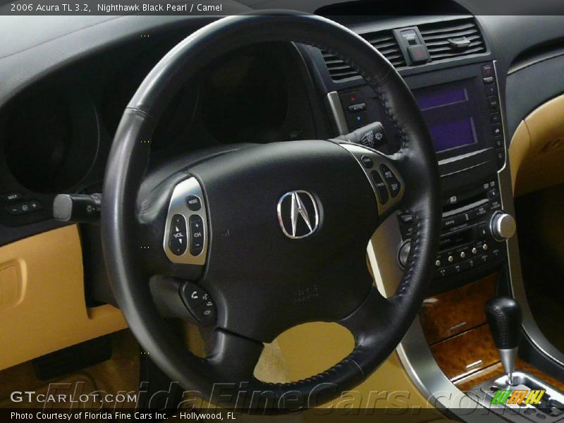Nighthawk Black Pearl / Camel 2006 Acura TL 3.2
