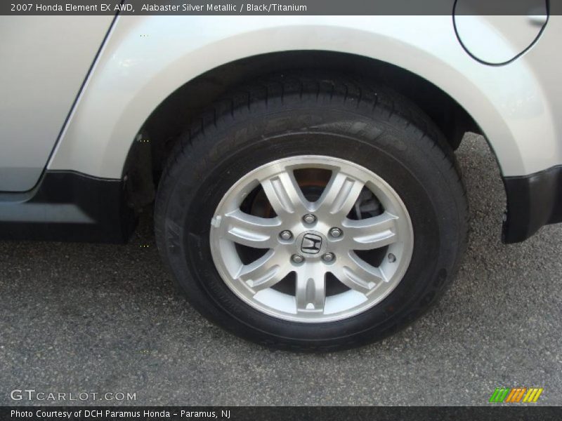 Alabaster Silver Metallic / Black/Titanium 2007 Honda Element EX AWD